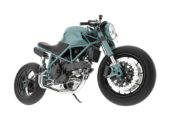 moto isolée sur fond transparent. rendu 3d - illustration png