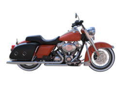 Motorcycle isolated on transparent background. 3d rendering - illustration png