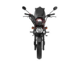 motocicleta isolada em fundo transparente. renderização 3D - ilustração png