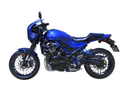 motocicleta isolada em fundo transparente. renderização 3D - ilustração png