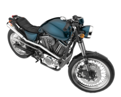 motocicleta isolada em fundo transparente. renderização 3D - ilustração png