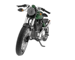 motociclo isolato su trasparente sfondo. 3d interpretazione - illustrazione png