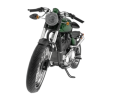 motorcykel isolerat på transparent bakgrund. 3d tolkning - illustration png