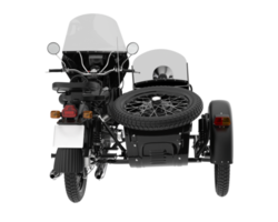 motorcykel isolerat på transparent bakgrund. 3d tolkning - illustration png