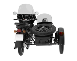 motocicleta isolada em fundo transparente. renderização 3D - ilustração png