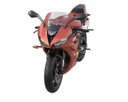 Motorrad isoliert auf transparentem Hintergrund. 3D-Rendering - Abbildung png