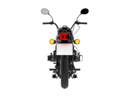 Motorrad isoliert auf transparentem Hintergrund. 3D-Rendering - Abbildung png