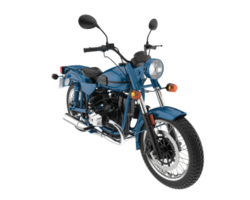 Motorcycle isolated on transparent background. 3d rendering - illustration png