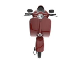 motocicleta isolada em fundo transparente. renderização 3D - ilustração png