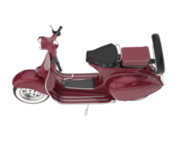 Motorcycle isolated on transparent background. 3d rendering - illustration png