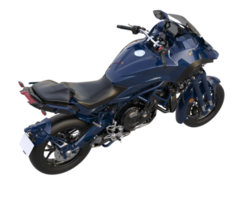 motocicleta isolada em fundo transparente. renderização 3D - ilustração png