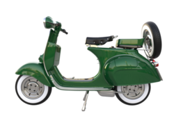 motorcykel isolerat på transparent bakgrund. 3d tolkning - illustration png