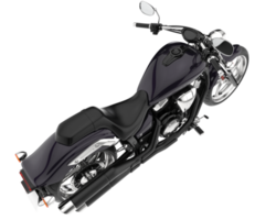 Motorcycle isolated on transparent background. 3d rendering - illustration png