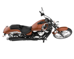 Motorcycle isolated on transparent background. 3d rendering - illustration png