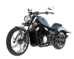 Motorcycle isolated on transparent background. 3d rendering - illustration png