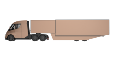 caminhão isolado em fundo transparente. renderização 3D - ilustração png