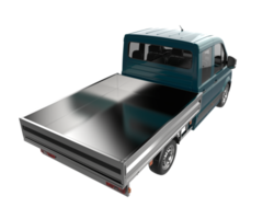 Cargo van isolated on transparent background. 3d rendering - illustration png