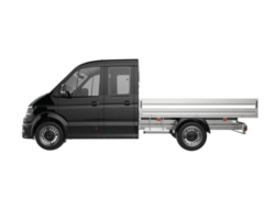 Cargo van isolated on transparent background. 3d rendering - illustration png