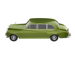 Modern car isolated on transparent background. 3d rendering - illustration png