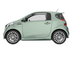 Modern car isolated on transparent background. 3d rendering - illustration png