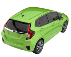 Modern car isolated on transparent background. 3d rendering - illustration png