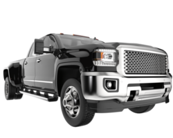 Pickup truck isolated on transparent background. 3d rendering - illustration png