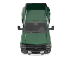 camionnette isolée sur fond transparent. rendu 3d - illustration png