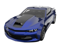 carro de corrida isolado em fundo transparente. renderização 3D - ilustração png