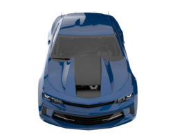 Race car isolated on transparent background. 3d rendering - illustration png