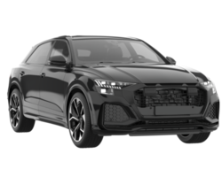 realistisk sUV isolerat på transparent bakgrund. 3d tolkning - illustration png