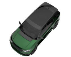 realistisk sUV isolerat på transparent bakgrund. 3d tolkning - illustration png