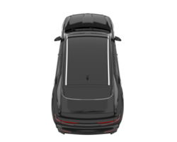 Realistic SUV isolated on transparent background. 3d rendering - illustration png