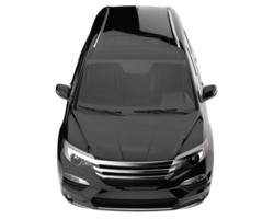 Realistic SUV isolated on transparent background. 3d rendering - illustration png