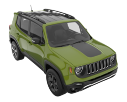 suv realista isolado em fundo transparente. renderização 3D - ilustração png