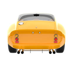 voiture de sport isolée sur fond transparent. rendu 3d - illustration png