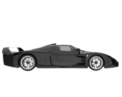 voiture de sport isolée sur fond transparent. rendu 3d - illustration png