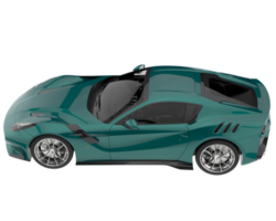 Sport car isolated on transparent background. 3d rendering - illustration png