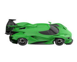 Sport car isolated on transparent background. 3d rendering - illustration png