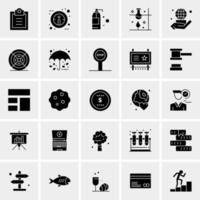 25 Universal Business Icons Vector Creative Icon Illustration to use in web and Mobile Related project