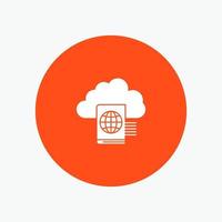 Cloud Reading Folder Upload vector