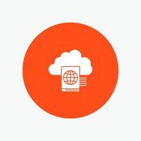 Cloud Reading Folder Upload vector