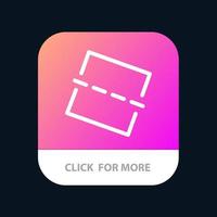 Image Photo Straighten Mobile App Button Android and IOS Glyph Version vector