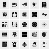 25 Universal Business Icons Vector Creative Icon Illustration to use in web and Mobile Related project