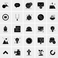 25 Universal Business Icons Vector Creative Icon Illustration to use in web and Mobile Related project