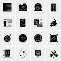 16 Universal Business Icons Vector Creative Icon Illustration to use in web and Mobile Related project