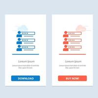 Skills Graphs People Profile Settings Statistics Team  Blue and Red Download and Buy Now web Widget Card Template vector