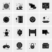 16 Universal Business Icons Vector Creative Icon Illustration to use in web and Mobile Related project