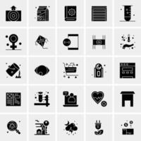 25 Universal Business Icons Vector Creative Icon Illustration to use in web and Mobile Related project