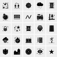 25 Universal Business Icons Vector Creative Icon Illustration to use in web and Mobile Related project