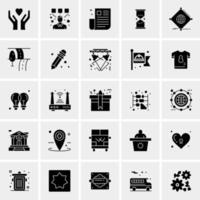 25 Universal Business Icons Vector Creative Icon Illustration to use in web and Mobile Related project